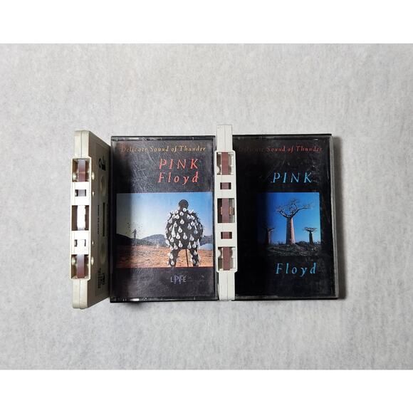 Pink Floyd Live Delicate Sound Of Thunder Tested Double Cassette 1988 Pre-owned - Picture 5 of 6